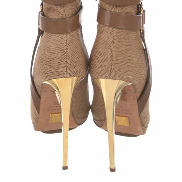 Herve Leger Leather Heels -Size: 9 - Picture 3 of 8